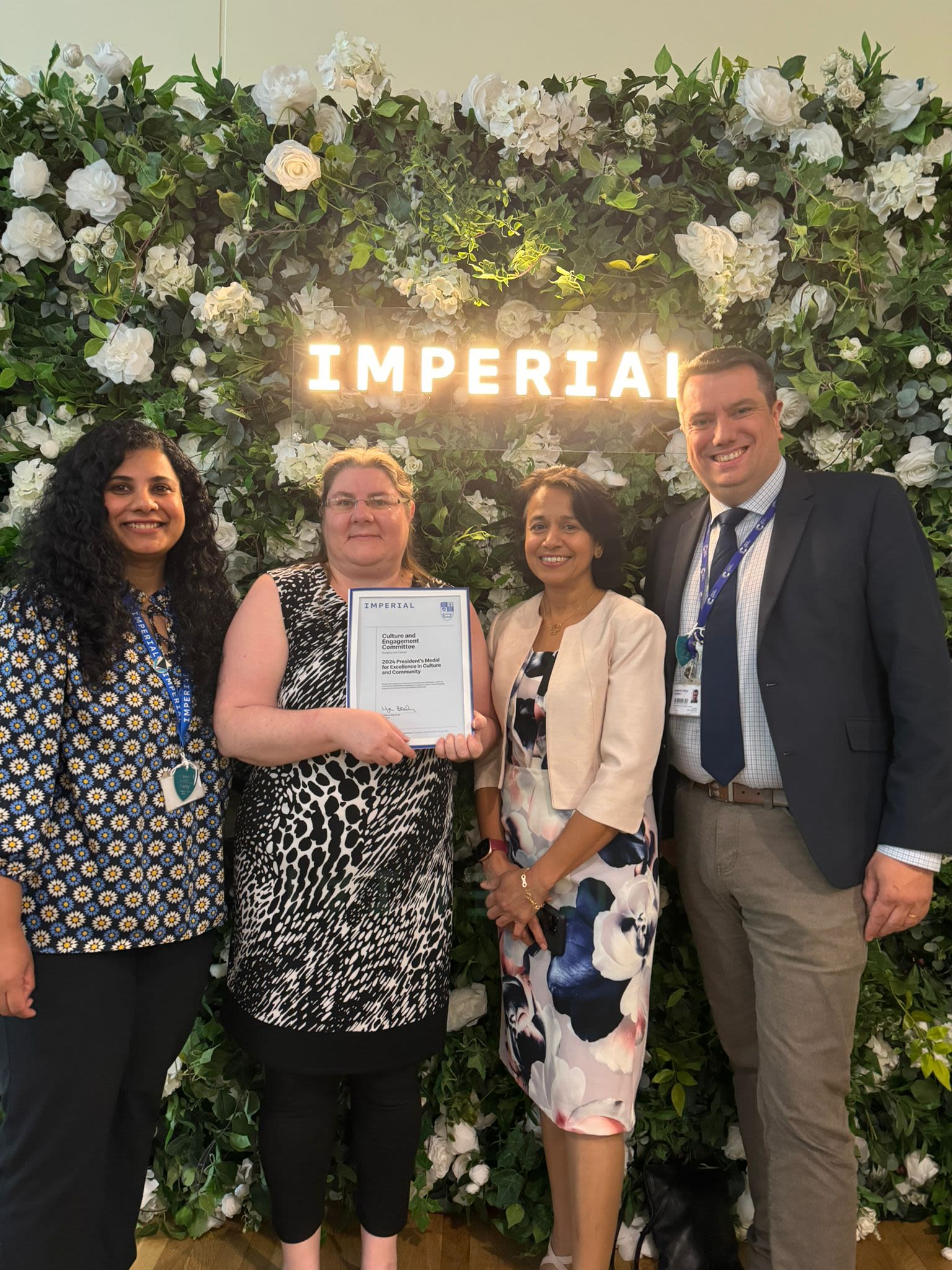 Culture and Engagement Committee, Department Surgery and Cancer