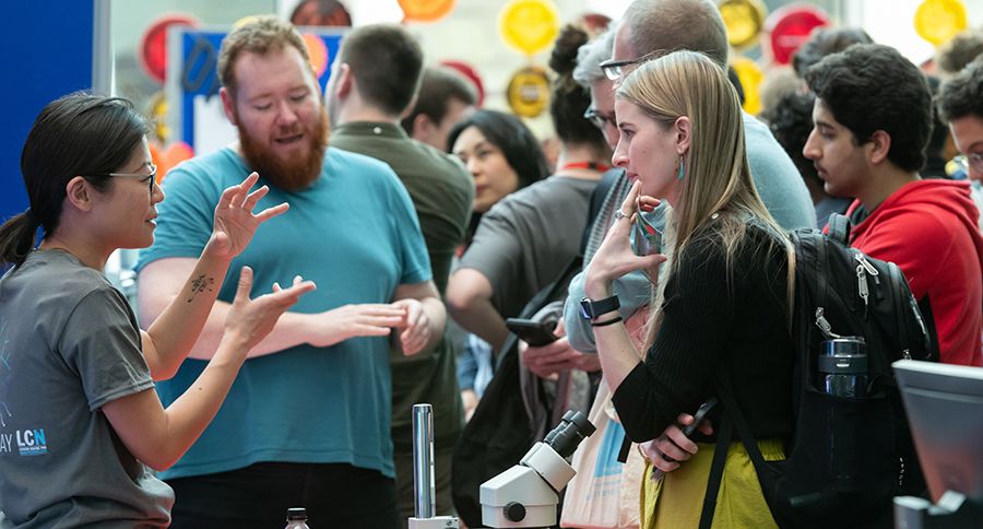 Group of people at World Quantum Day