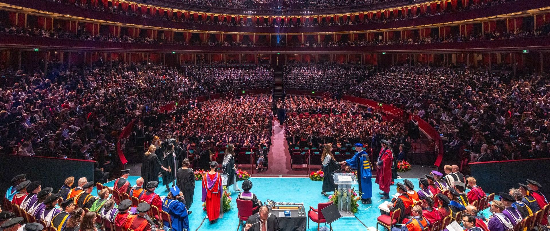 Inside the Royal Albert Hall