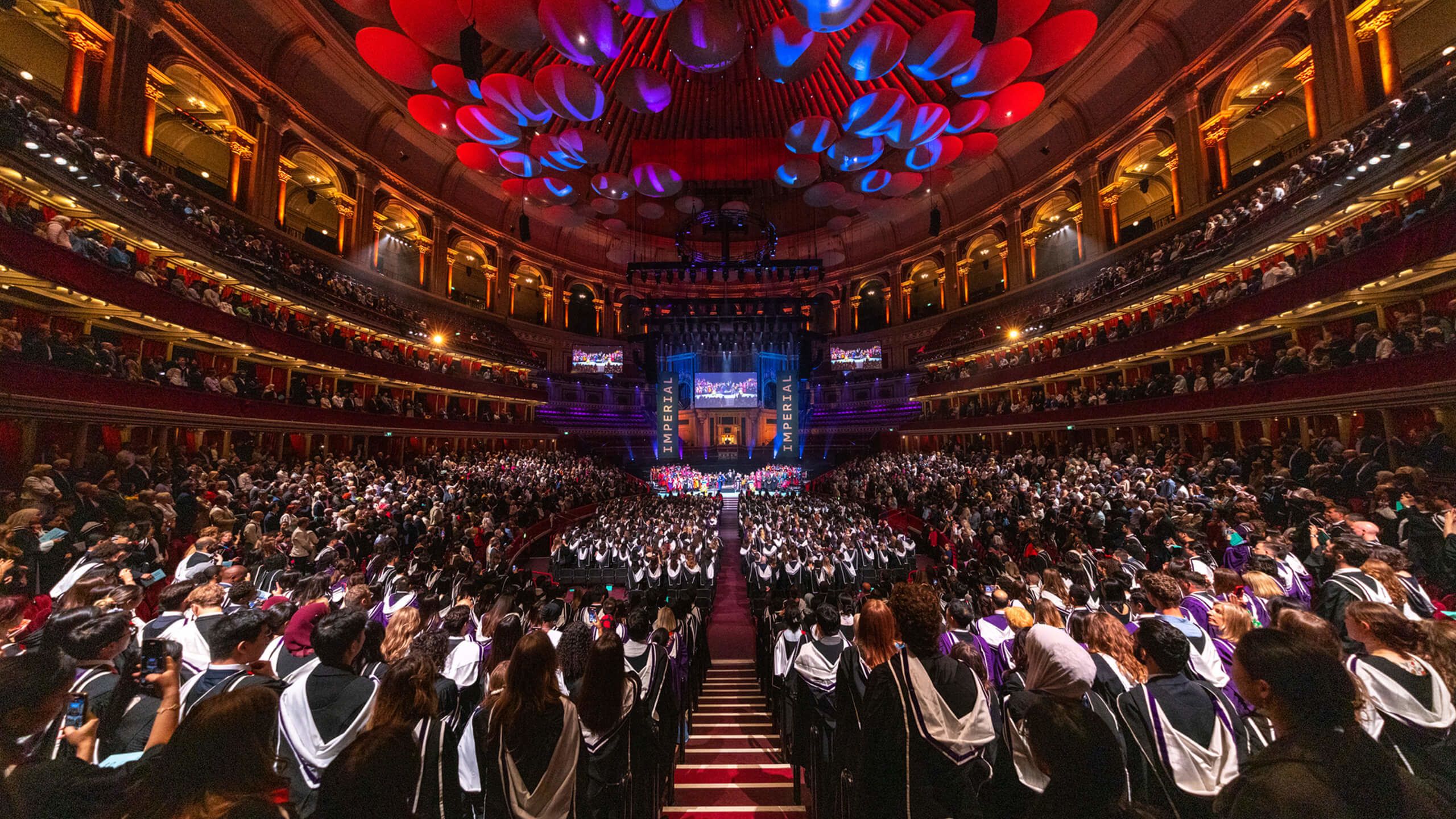 Inside the Royal Albert Hall